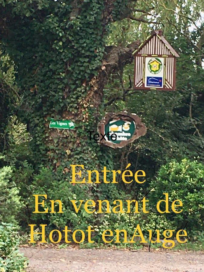 Bed and Breakfast La Ferme Des Vignes Hotot-en-Auge Экстерьер фото